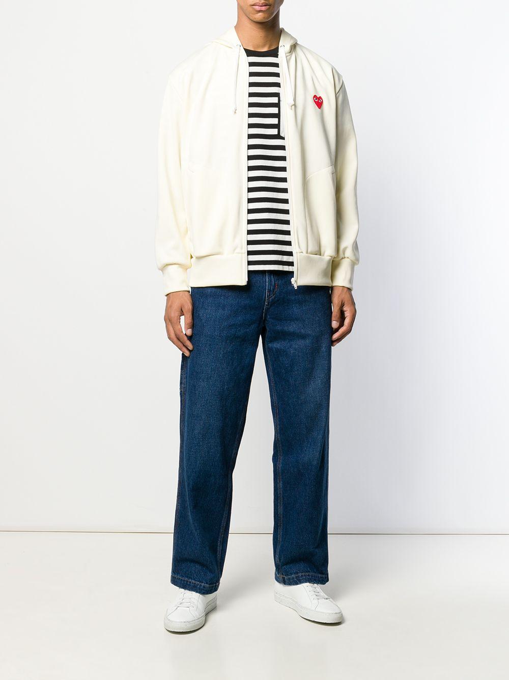 P1T172 3 IVORY COMME DES GARCONS PLAY