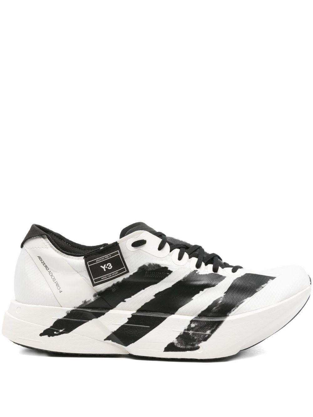 ADIOS PRO 4 Sneakers<BR/> JR6656 WHITE Y-3