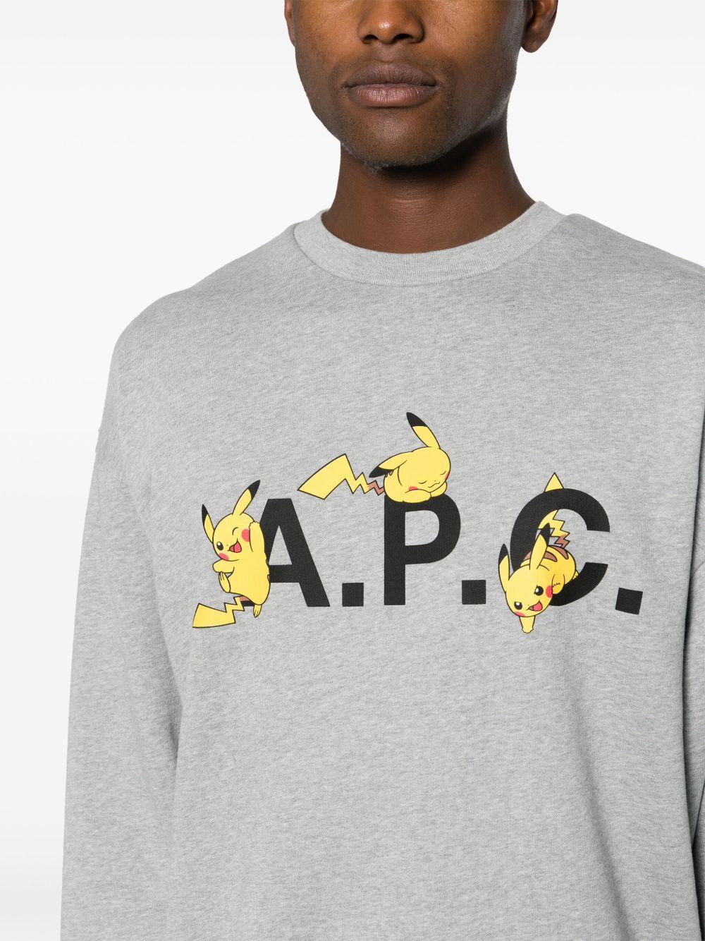 COGVFH27863 PLB GRIS CLAIR CHINE A.P.C.