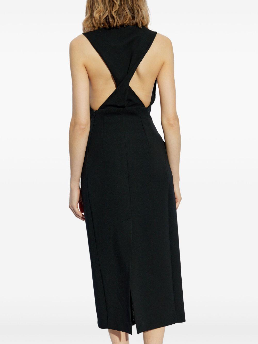 Ruta dress RUTAMM13096 002 NERO SPORTMAX