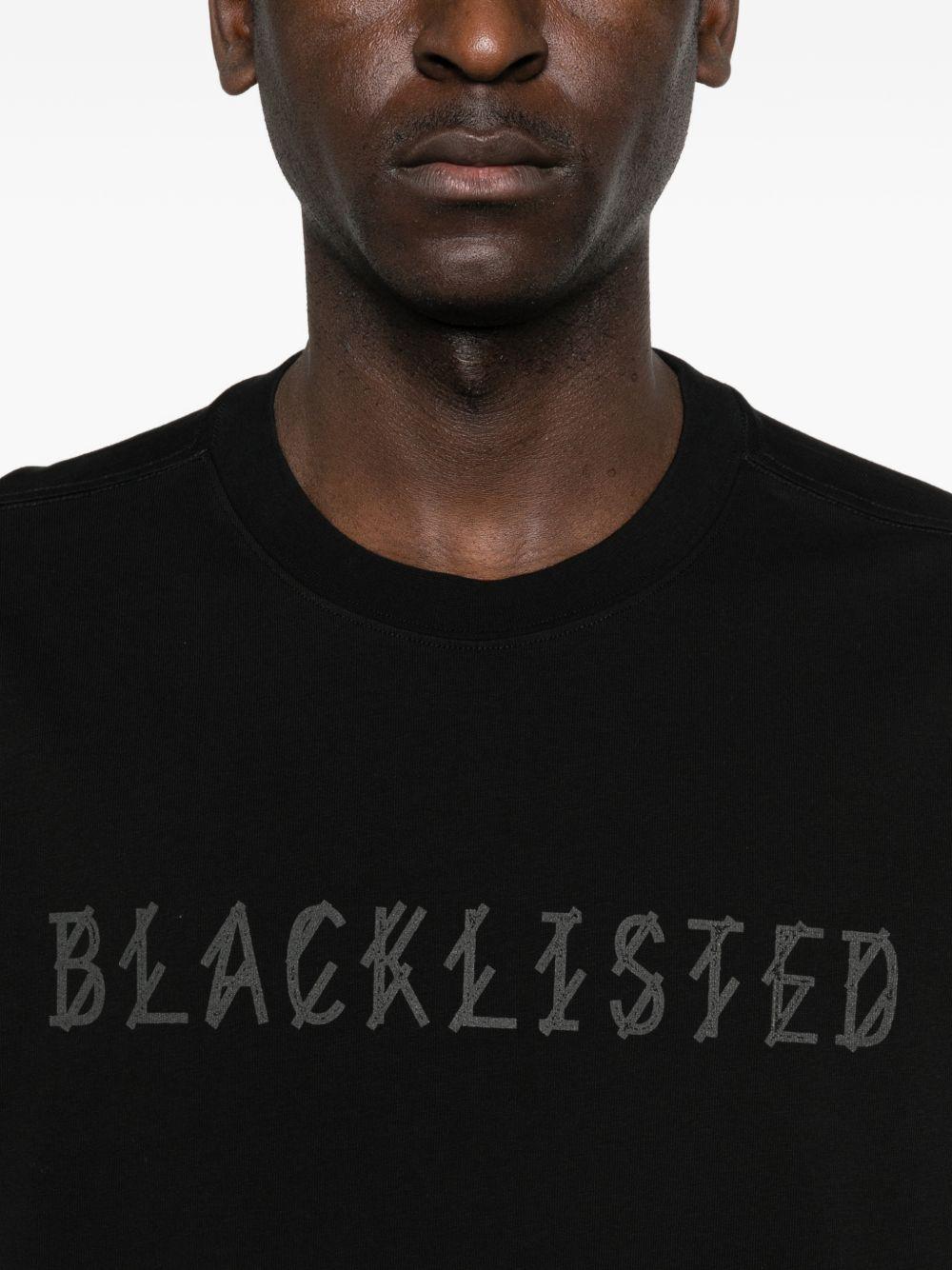 BLACKLISTED TEE B0030556FA706 P761 BLACK ANTRACITE 44 LABEL GROUP