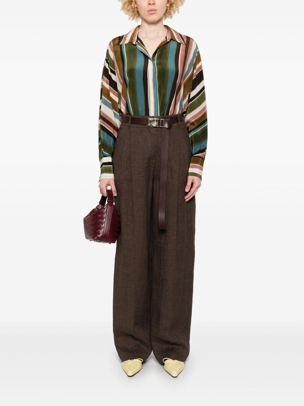 Camicia Arpe ARPEMM10464 004 RIGA MULTICOLOUR MAX MARA STUDIO