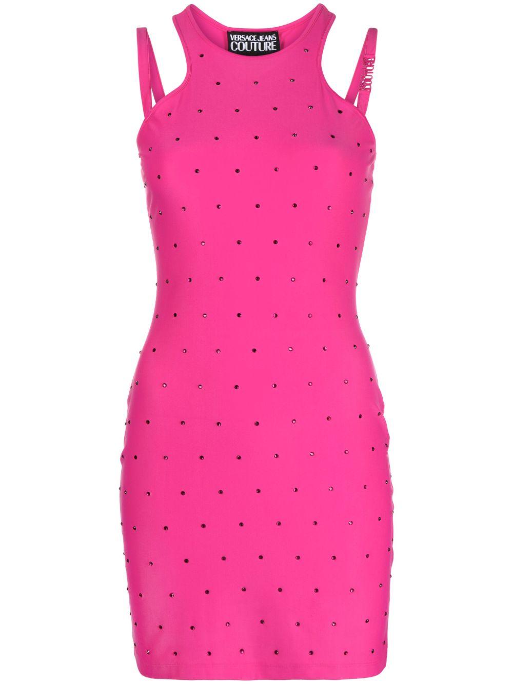 76HAOE05CJXXE 401 HOT PINK VERSACE JEANS COUTURE