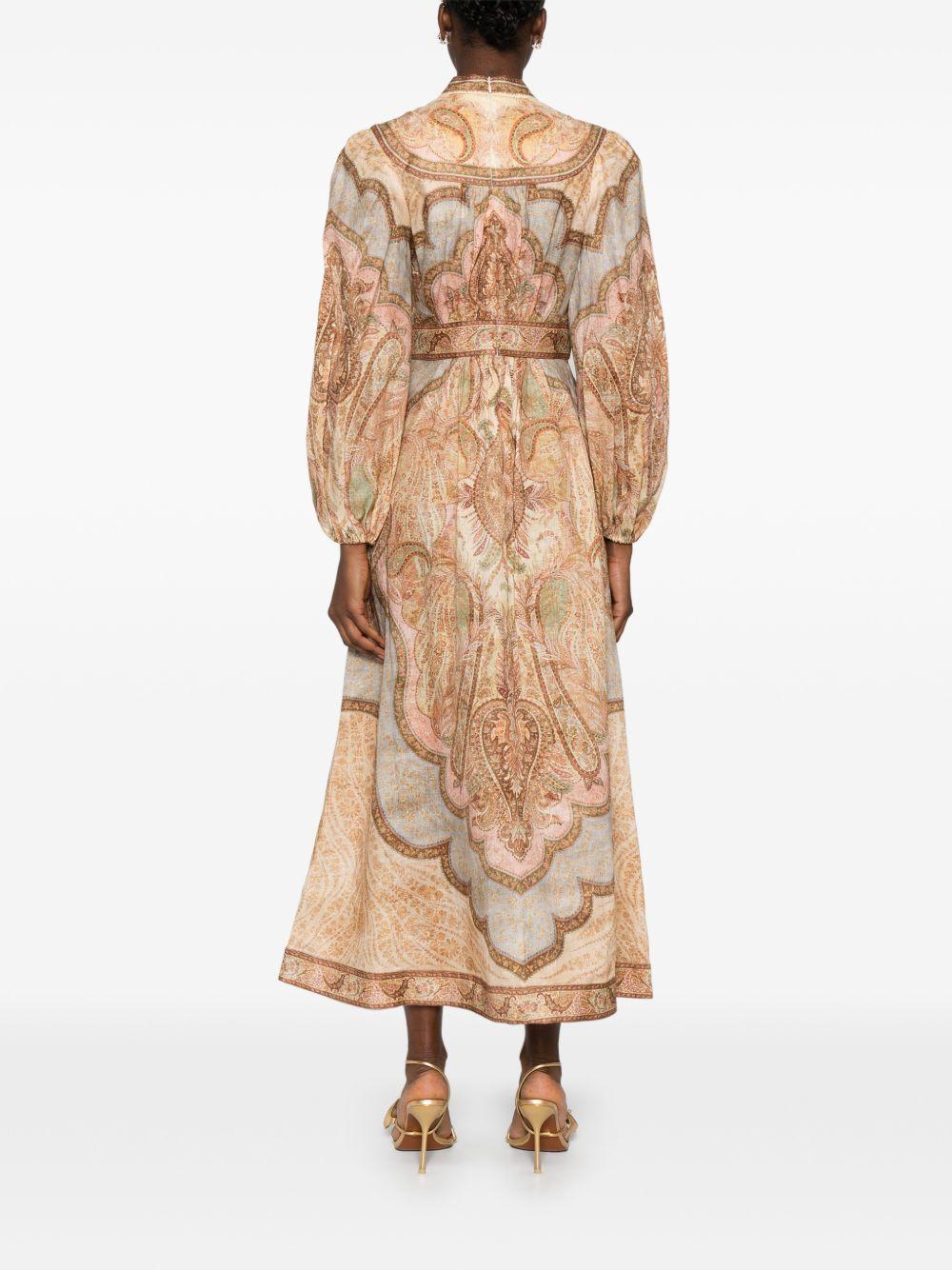 Wanderlust Midi Dress 5753DRS262 TAPESTRY ZIMMERMANN