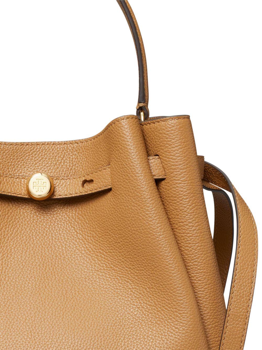 Borsa a secchiello Romy 166982 227 TIRAMISU TORY BURCH