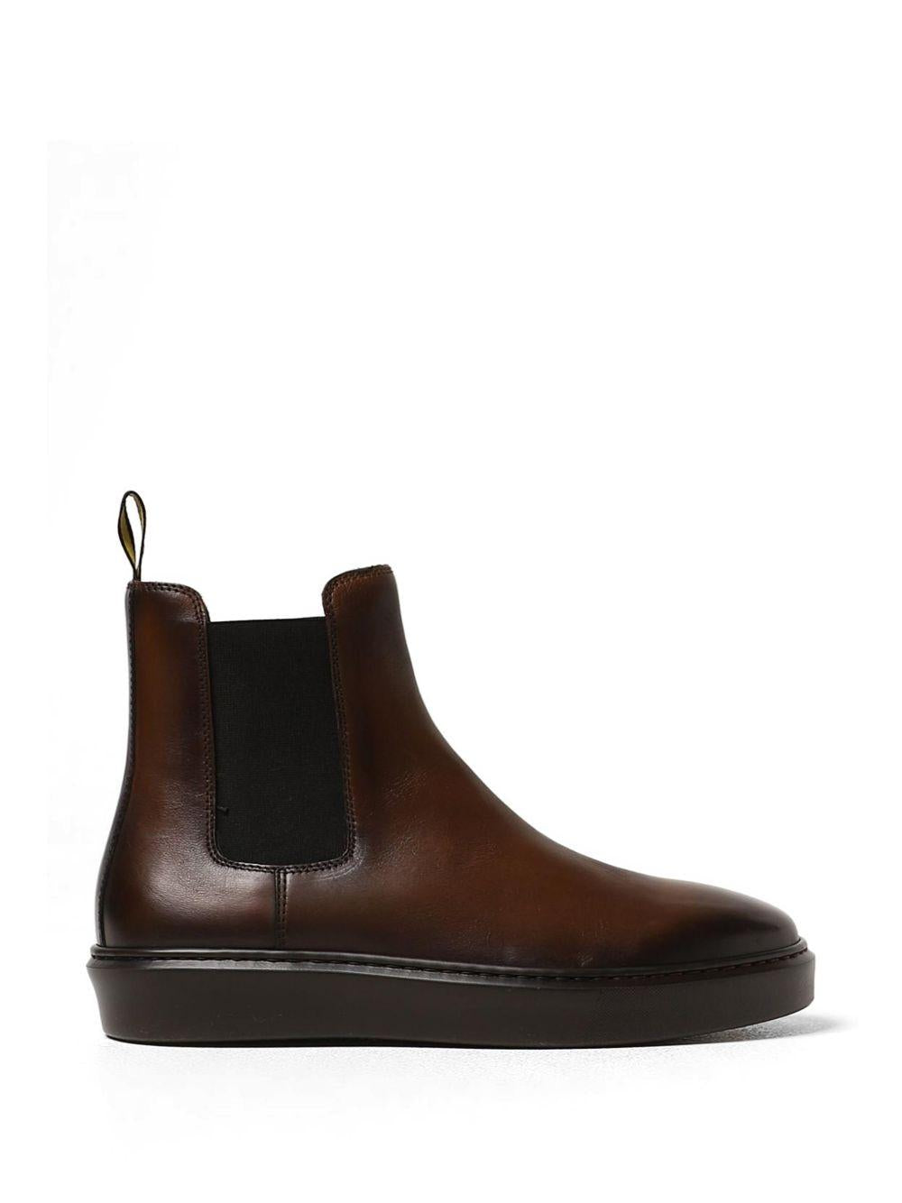 Stivaletto in pelle moro DU3214ALEXUF188TM00 MORO DOUCAL`S