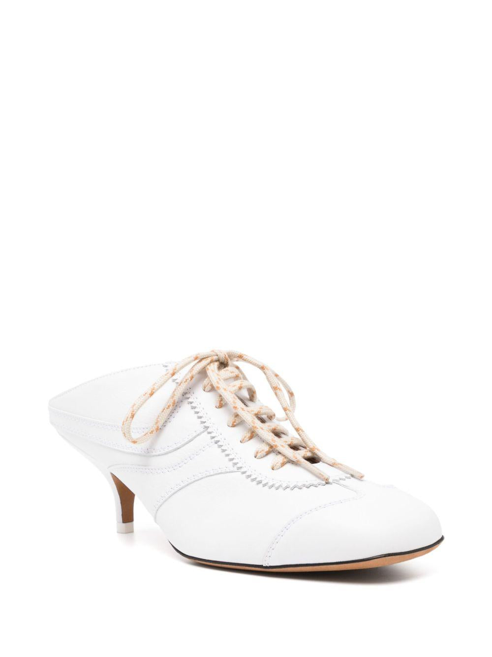 Heeled Sneaker Mules WS25261 1 WHITE DRIES VAN NOTEN