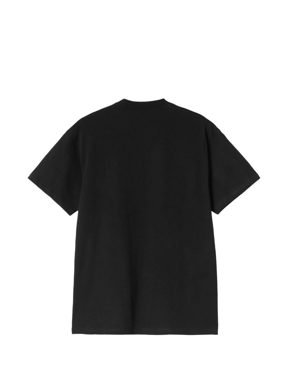 Maglietta Road Side Snack I036880 89XX BLACK CARHARTT WIP