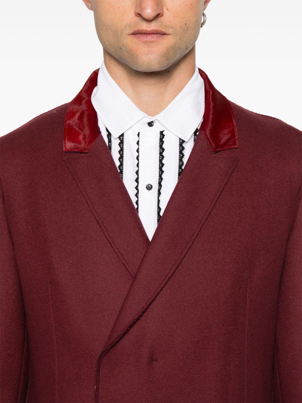 FW24N30 PANNO BORDEAUX SMOKING SAPIO