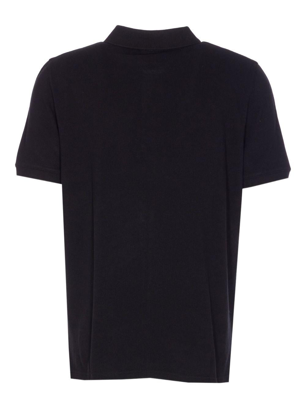 FOX HEAD REGULAR - Polo PM00209KP0002 P199 BLACK MAISON KITSUNE