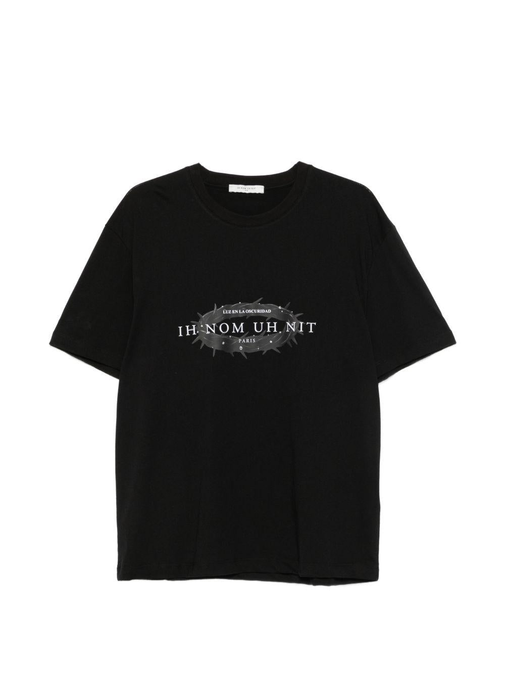 IH NOM UH NIT - T-shirt Luz Print NUS26203 003 BLACK IH NOM UH NIT