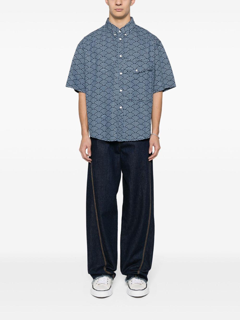 FE55DC1016L1 BLUE DENIM KENZO