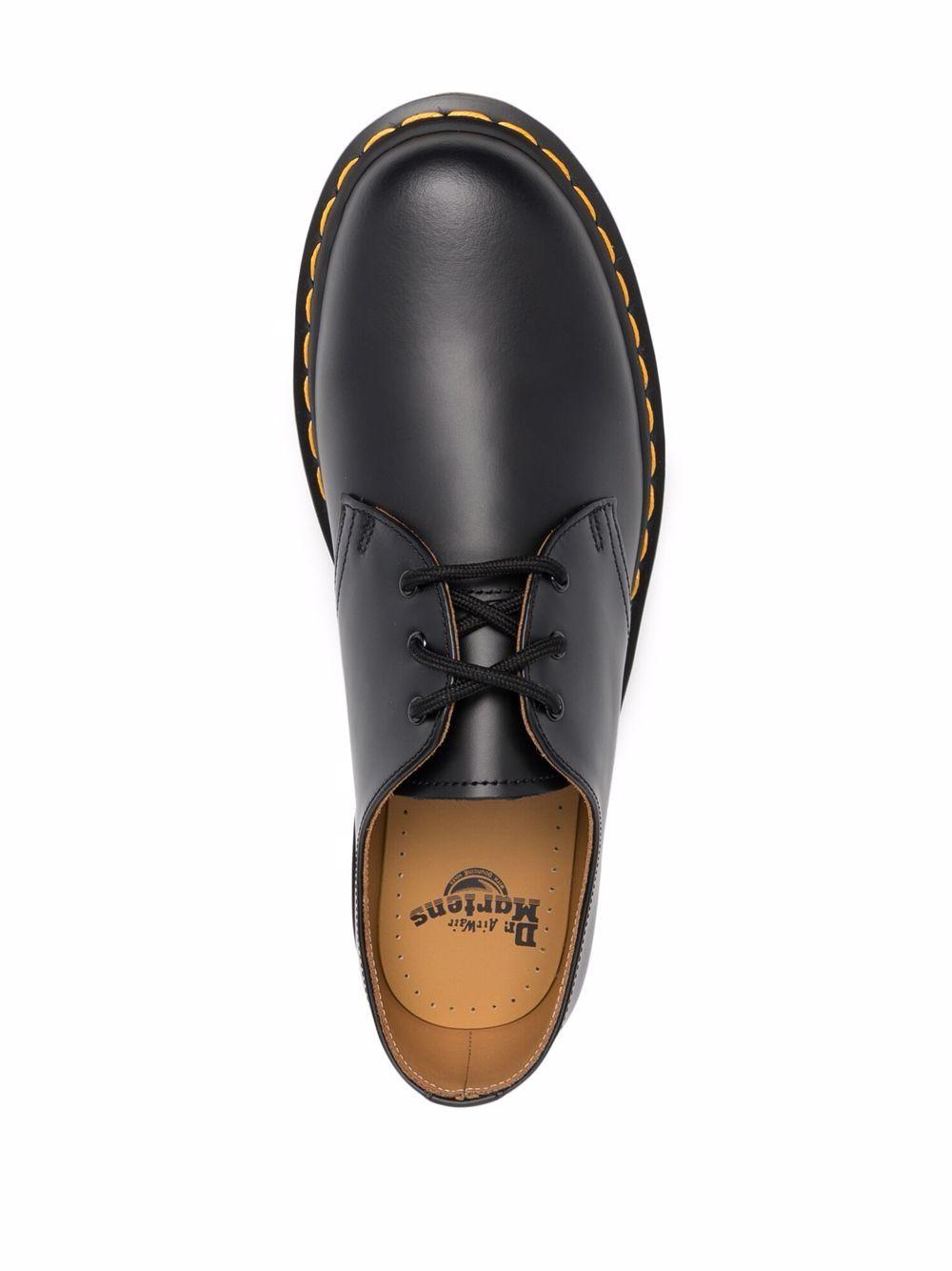 Scarpe Oxford 1461 in Pelle Smoot 11838002 BLACK DR. MARTENS