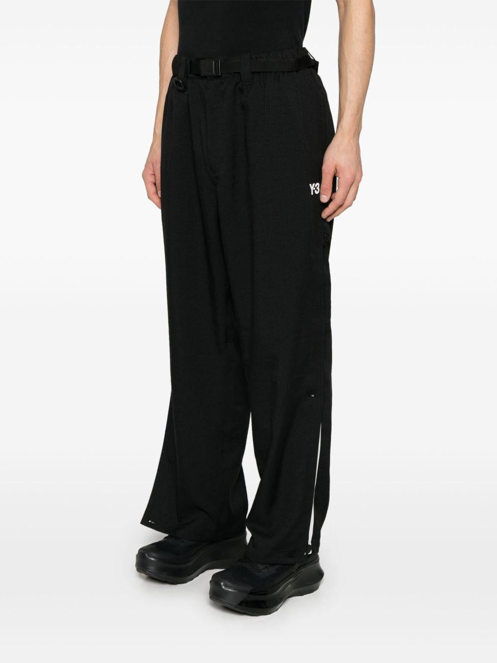 3 Stripes-logo trousers JN7035 BLACK Y-3