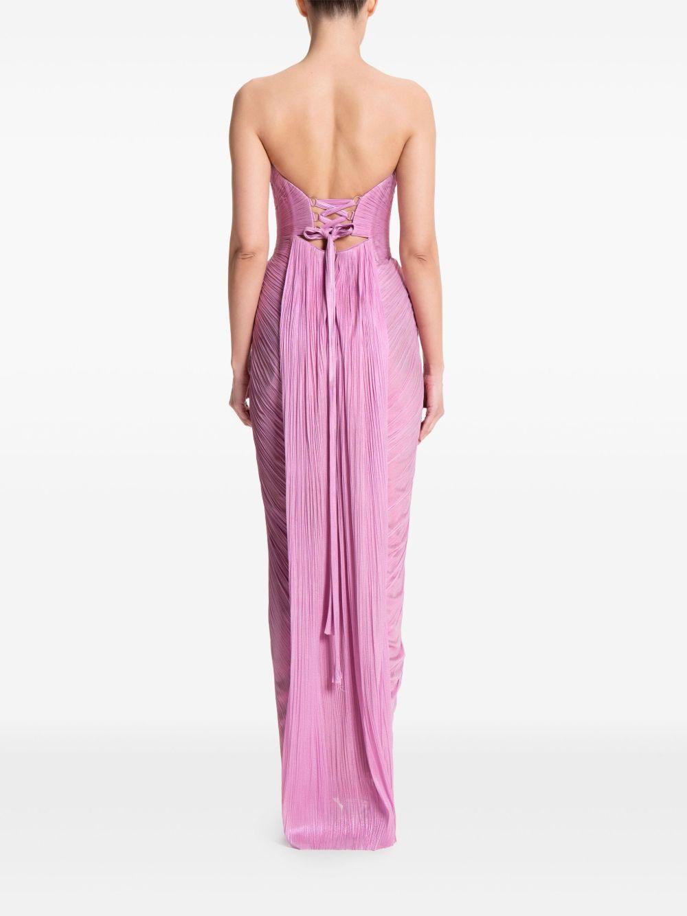 Jasleen Maxi Dress JASLEEN BABY PINK MARIA LUCIA HOHAN