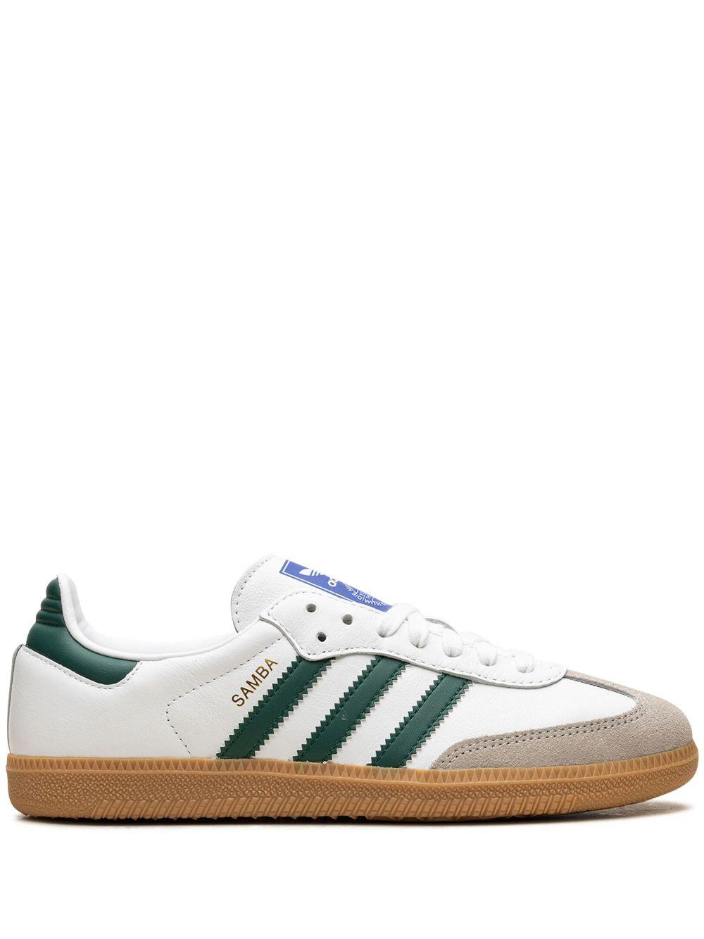 IE3437 WHITE GREEN ADIDAS ORIGINALS