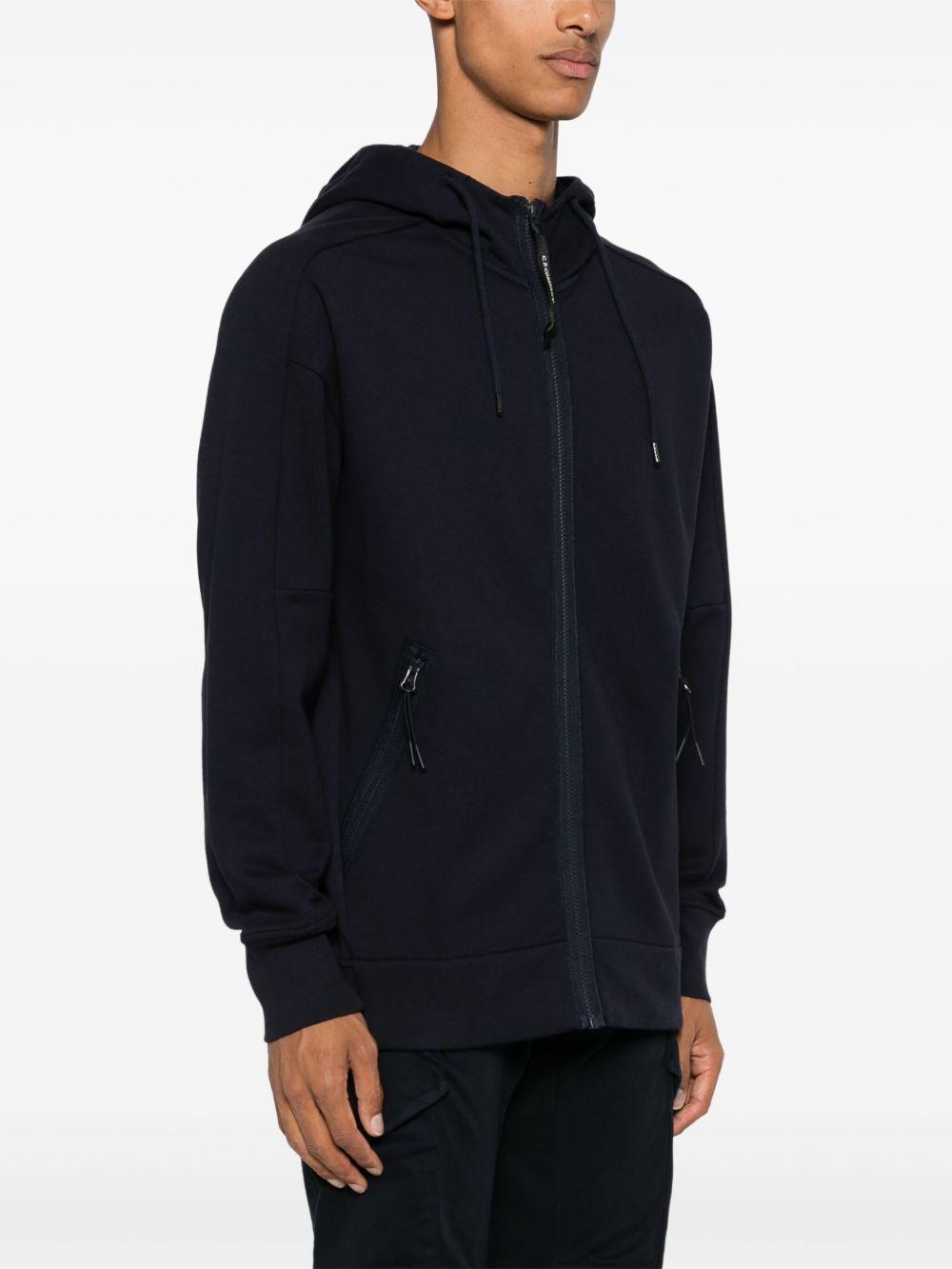 Diagonal Raised Fleece Goggle Hooded Sweatshirt 18CMSS028A005086W 888 TOTAL ECLIPSE CP COMPANY