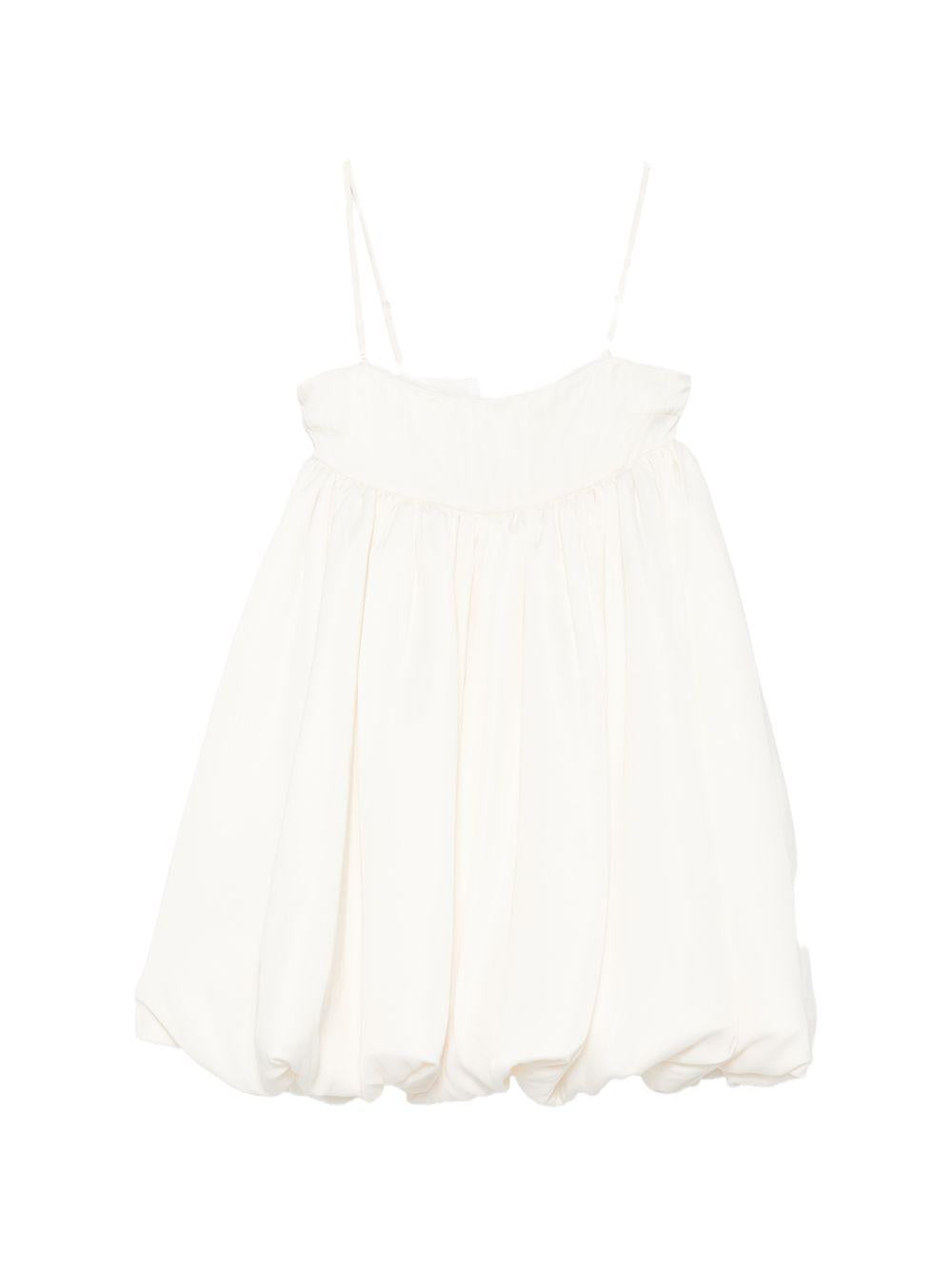 Satin Mini Bubble Dress 116405857 857 EGRET ROTATE