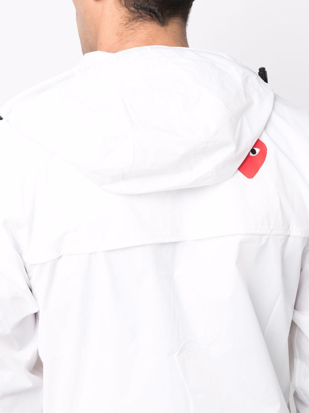 P1J501 3 WHITE COMME DES GARCONS PLAY