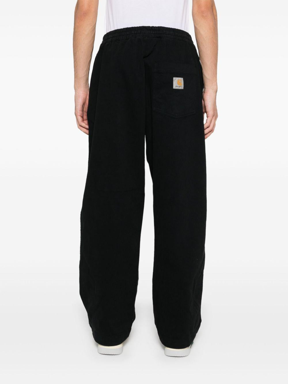 Floyde Pant I033585 89GD BLACK GARMENT DYED CARHARTT WIP