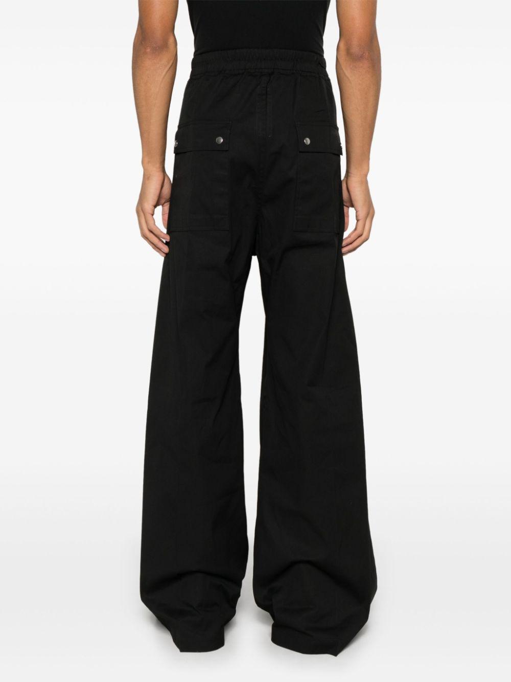 Bela trousers RU01E5366TE 09 BLACK RICK OWENS