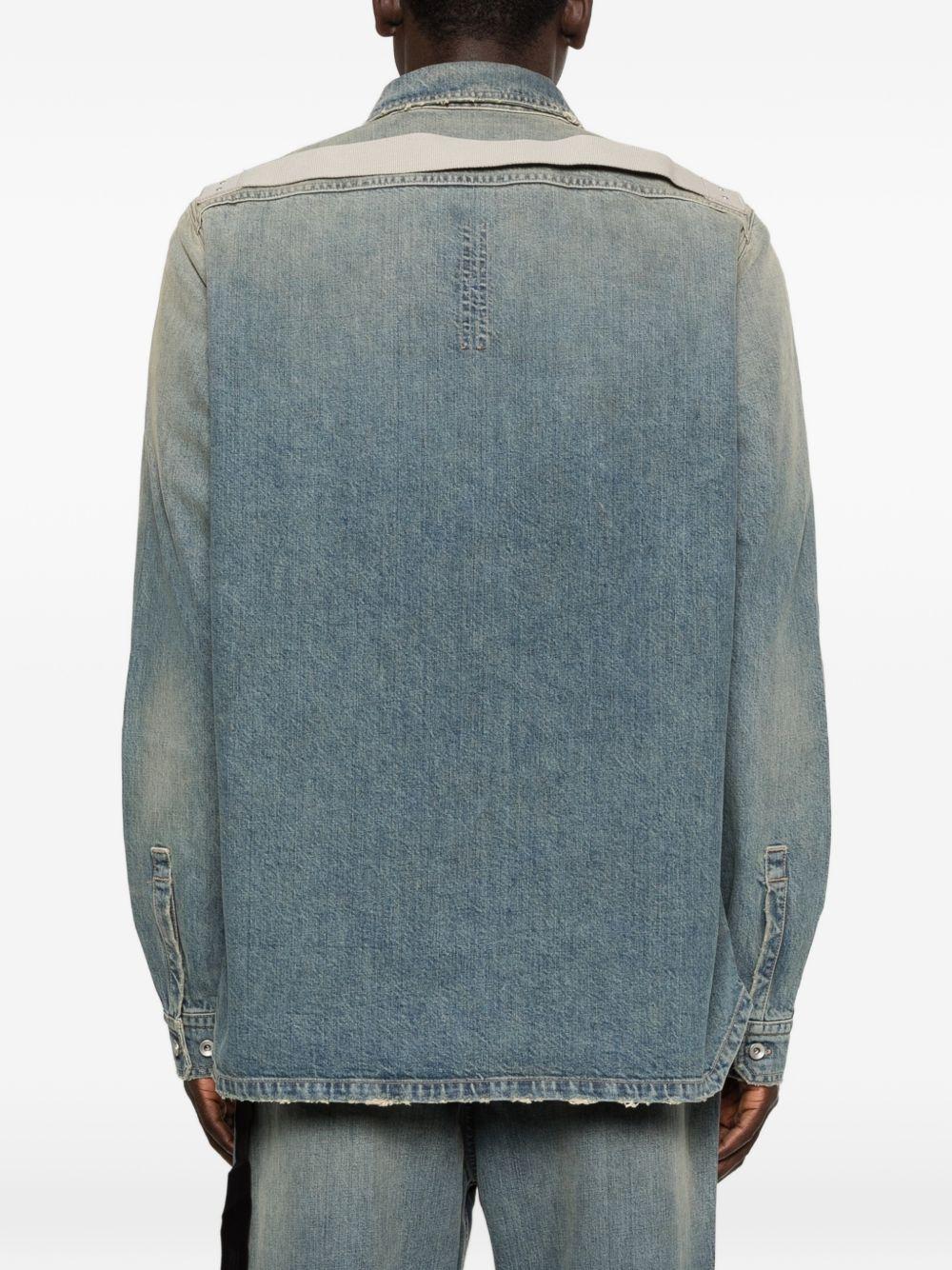 DU01F4755DWB 06 INDIGO RICK OWENS DRKSHDW