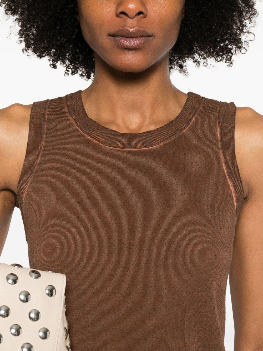 Ti stetch top UW1030 UW065 BROWN ROSE UMA WANG