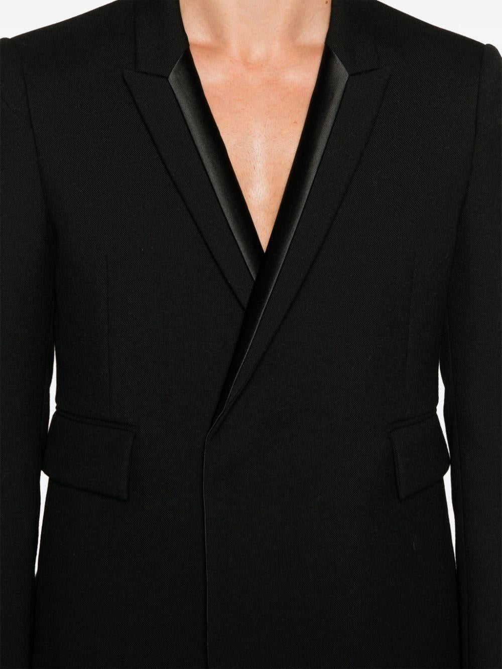 FW24N4 TELA TRAMA FITTA SMOKING SAPIO