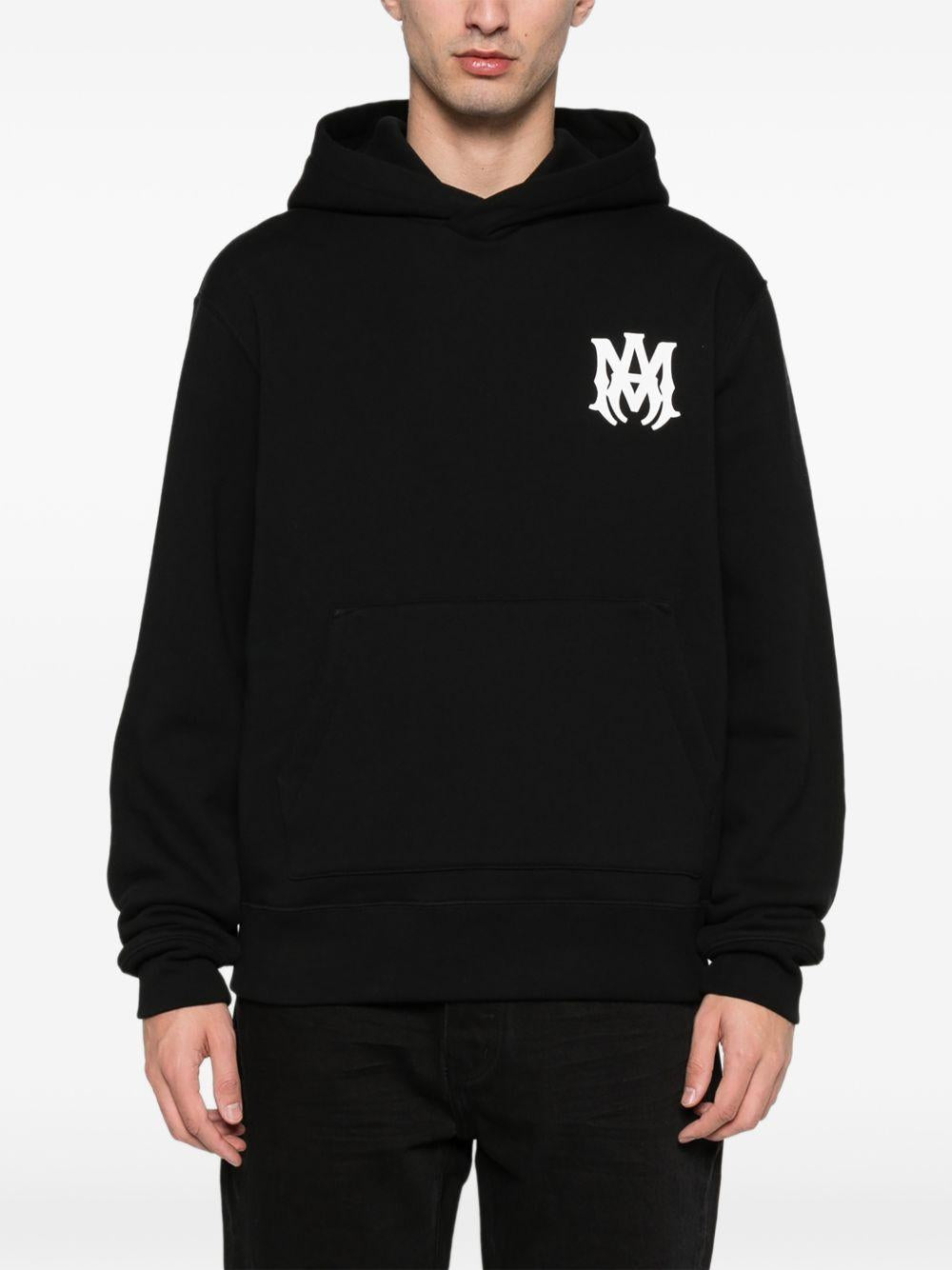 Felpa MA Core con cappuccio AMTOJR1127 BLACK AMIRI