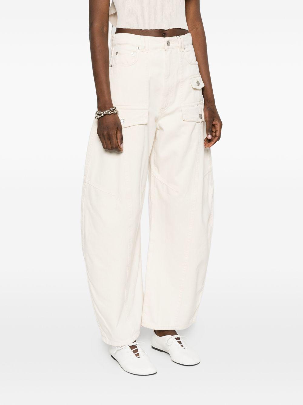 Jeans In Bull Puro Cotone SPXFASHION 001 ECRU SPORTMAX