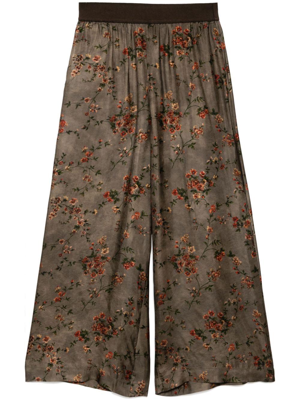 Pantaloni Pansy UP3011UW087 GREY RED UMA WANG