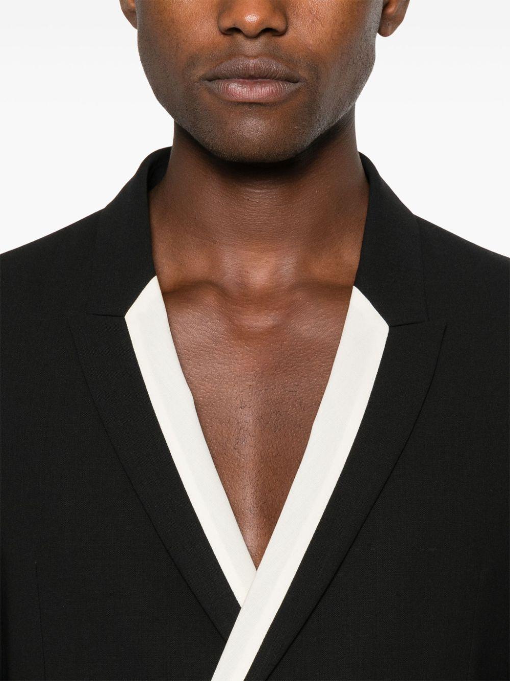 SS24N4 LANA GARZATA NERA TUX SAPIO