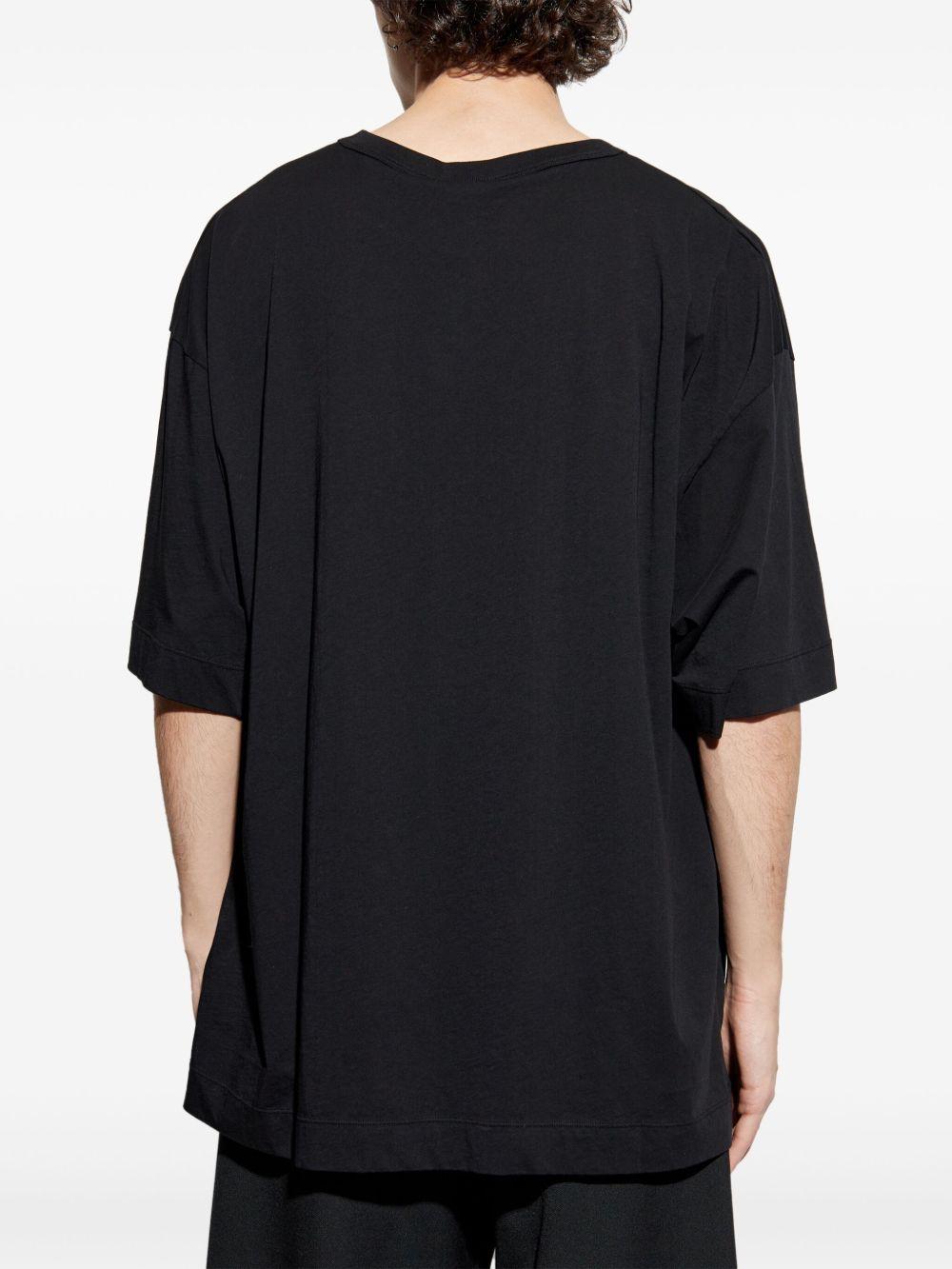 Black Logo Graphic T-shirt 2510211411608 900 BLACK DRIES VAN NOTEN