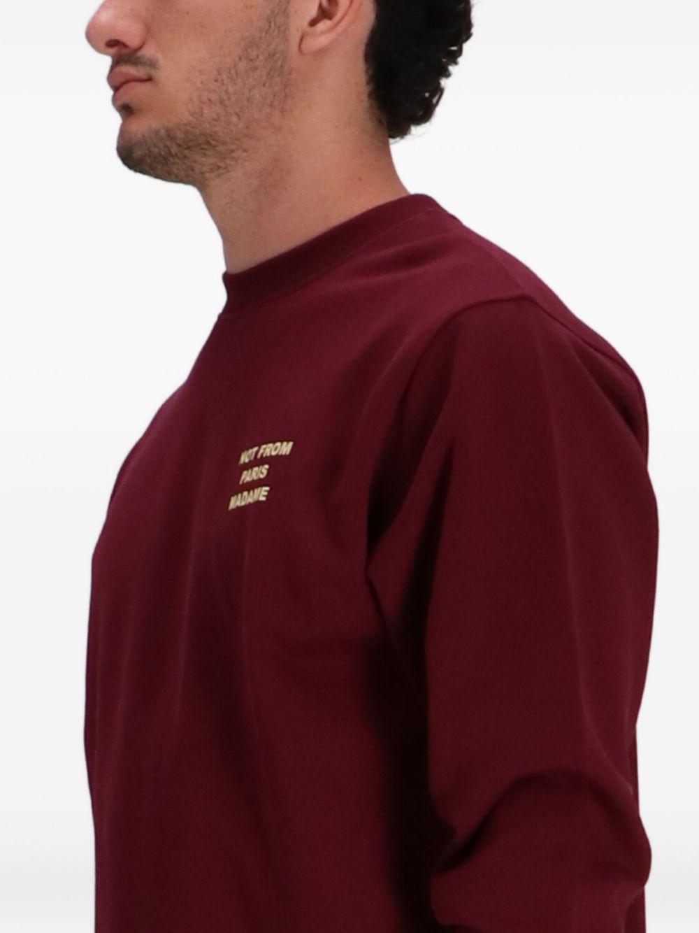 ISW149CO127 WINE DROLE DE MONSIEUR