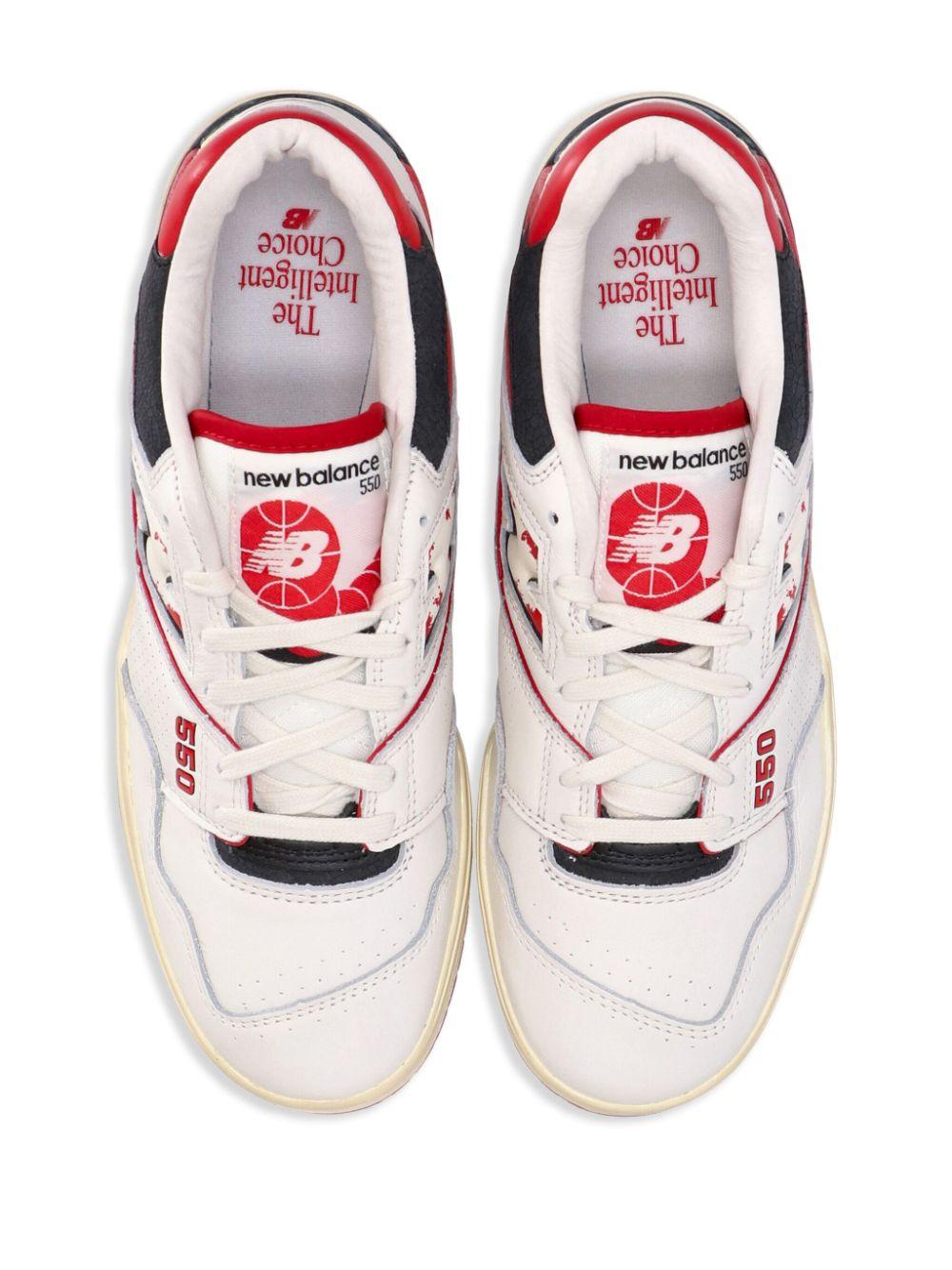 BB550VGA OFF WHITE RED NEW BALANCE