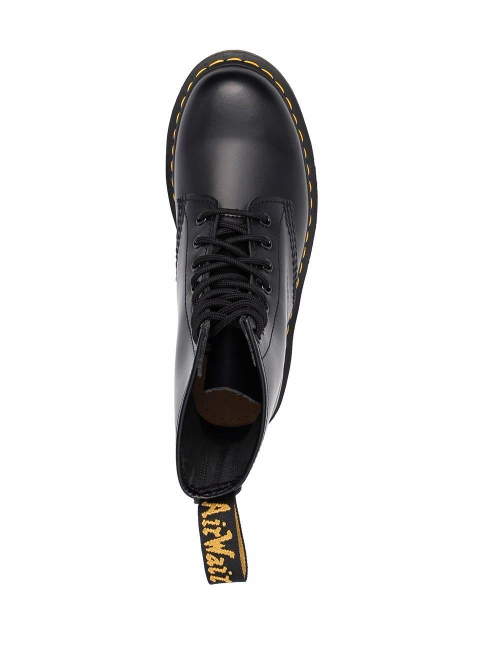 Stivali stringati 1460 in pelle smooth 11822006 BLACK DR. MARTENS