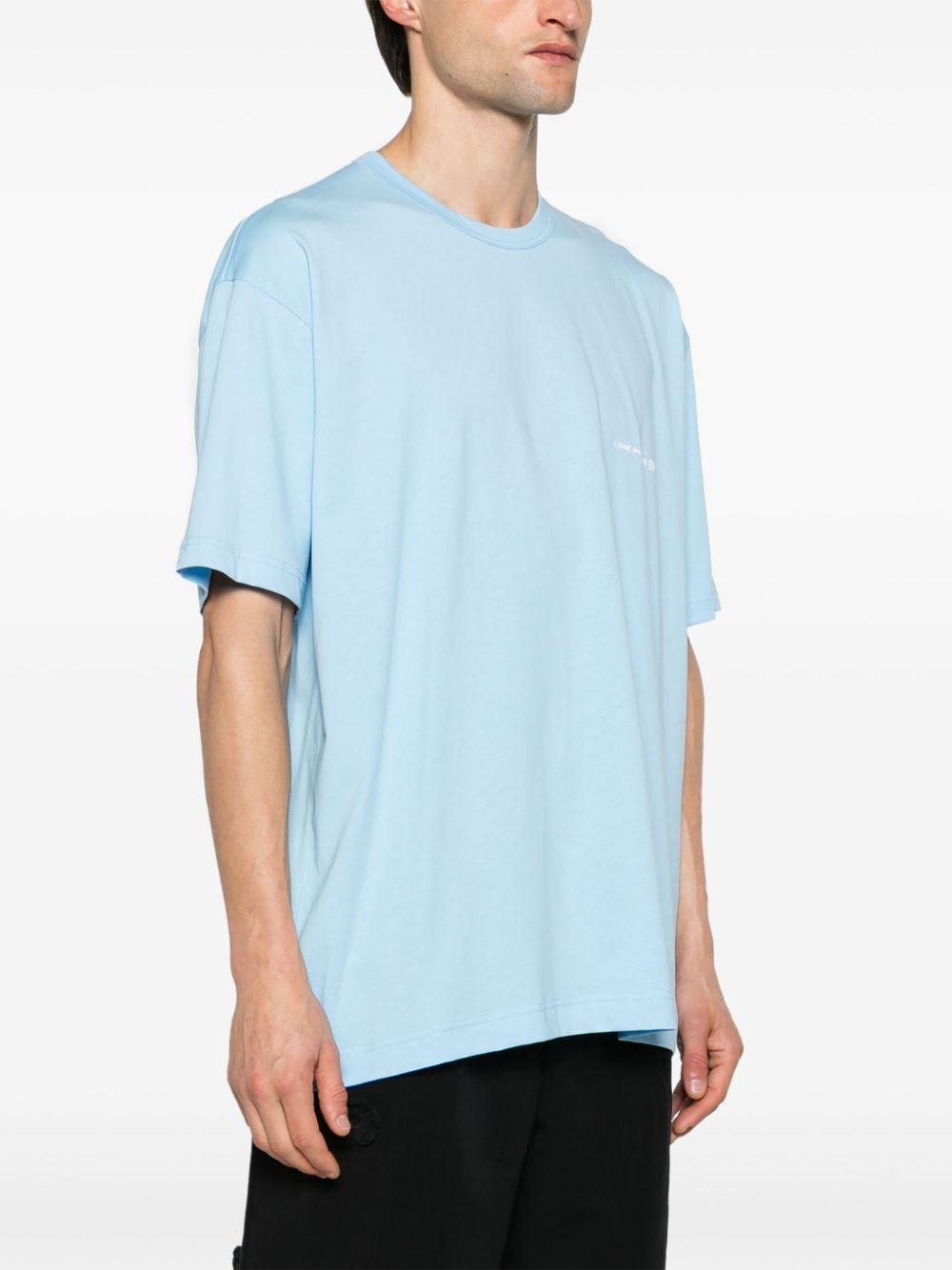 FMT026S24 3 BLUE COMME DES GARCONS SHIRT