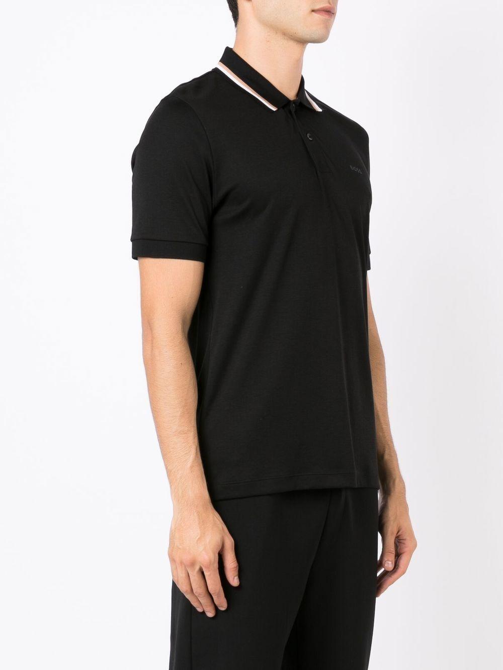 Polo Slim Fit 50469360 001 BLACK BOSS