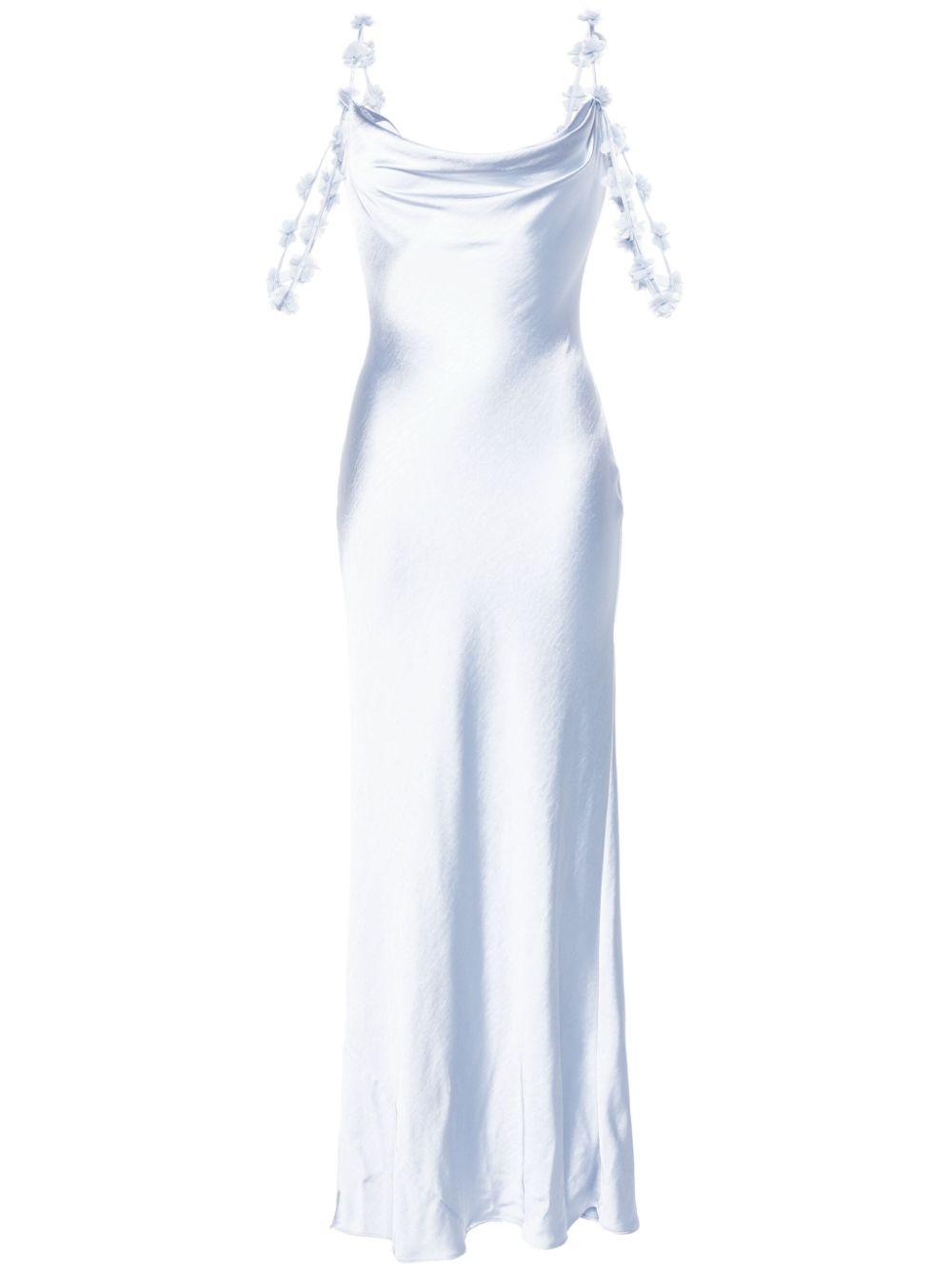 SS24273XBL PALE BLUE SELF-PORTRAIT