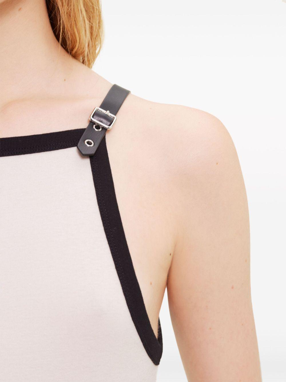 124JDE067JS0070 B093 LIME STONE BLACK COURREGES