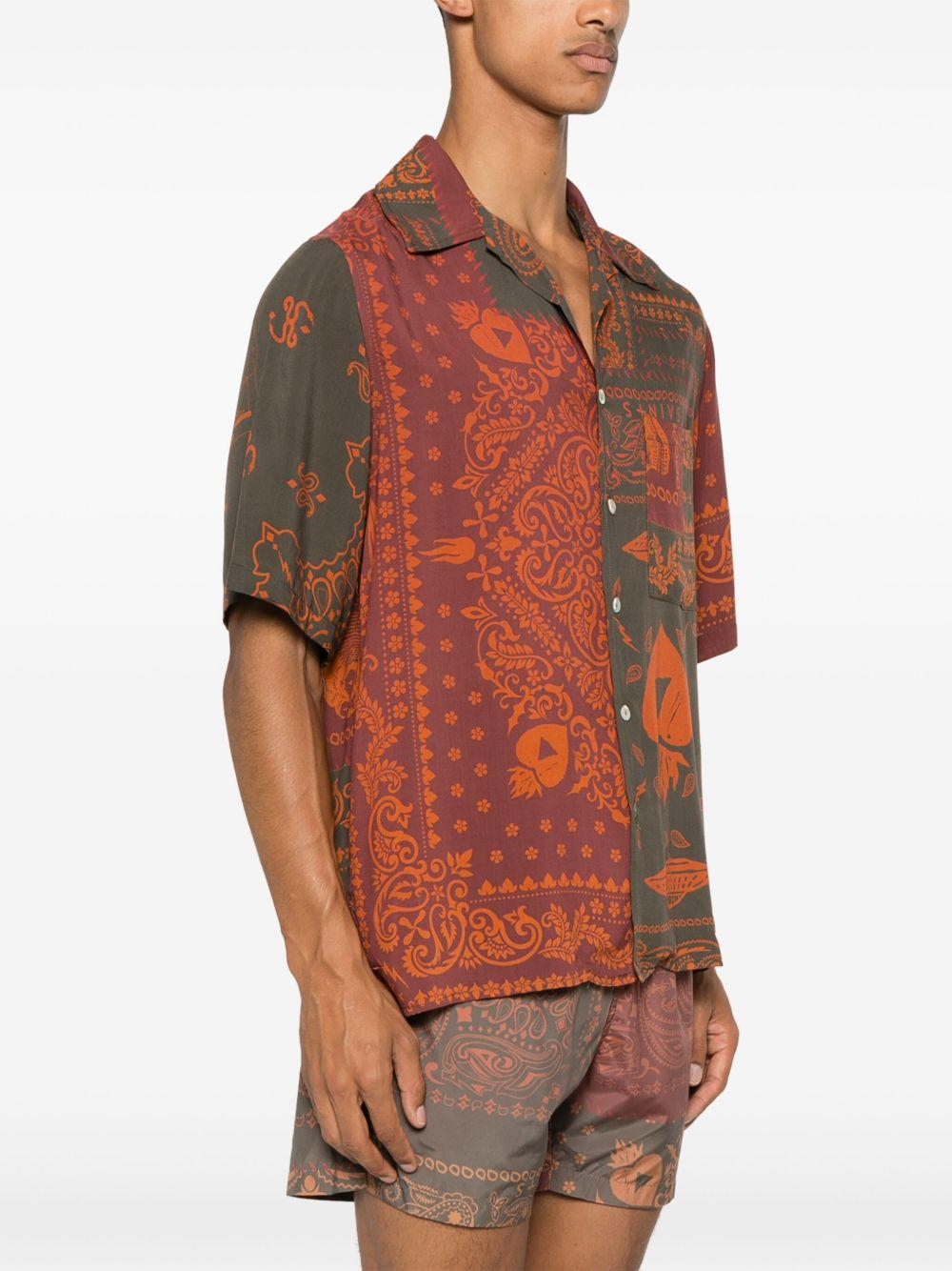 SHVI812003 6 RUST BEIGE SAINTS STUDIO