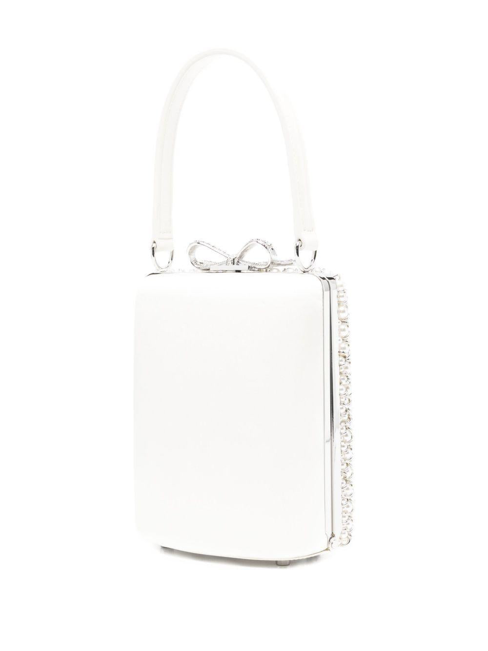 Pearl Embellished Mini Bag AW25315C CREAM SELF-PORTRAIT