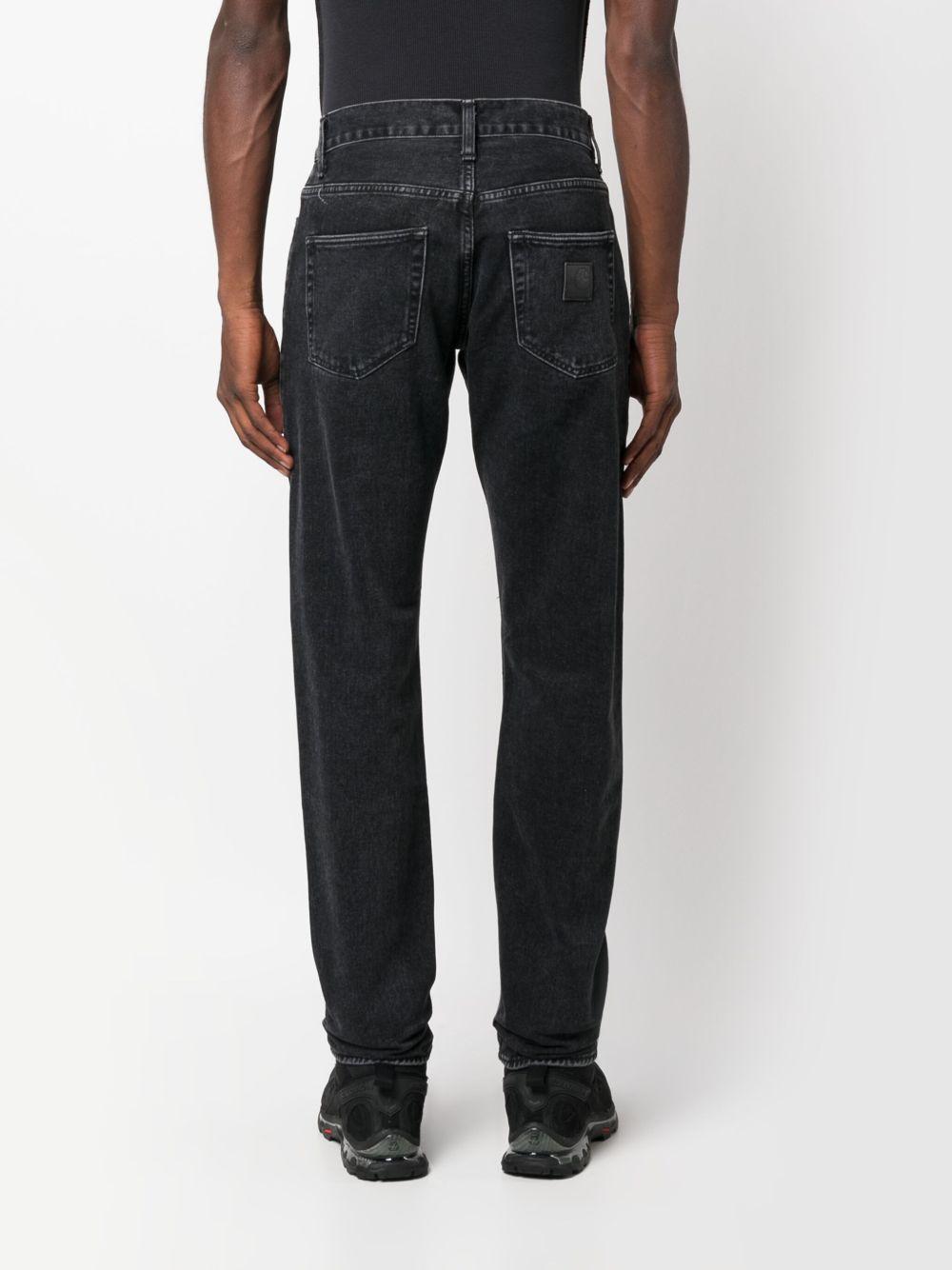 Jeans Klondike I029207 8906 BLACK STONE WASHED CARHARTT WIP