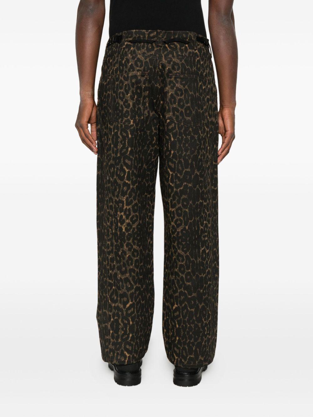 Crossover Carpenter Wide-Leg Jeans APA836M KHAKI ANDERSSON BELL