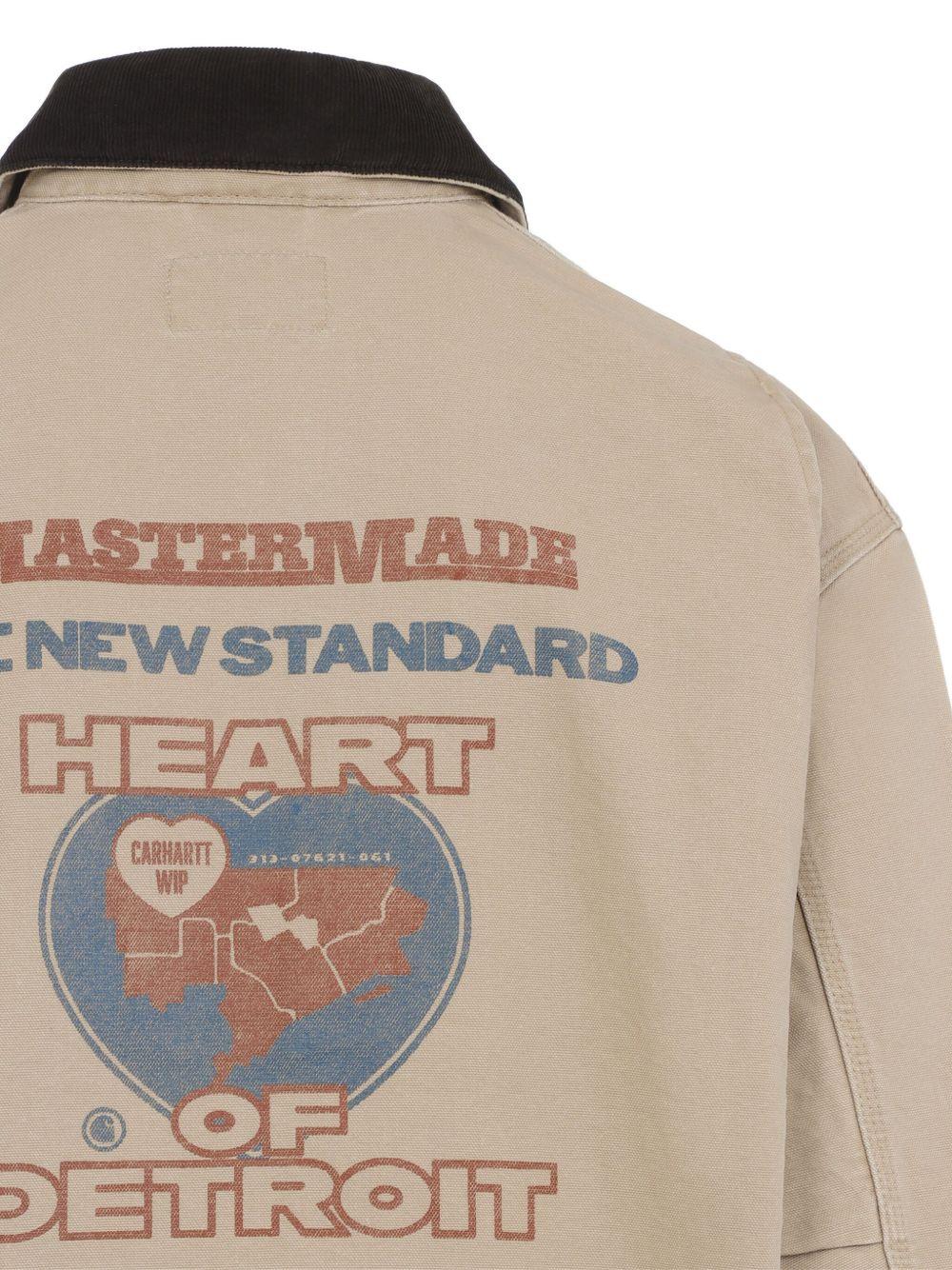 OG Arcan Graphic Jacket I035553 2N260 DISTY BROWN CARHARTT WIP