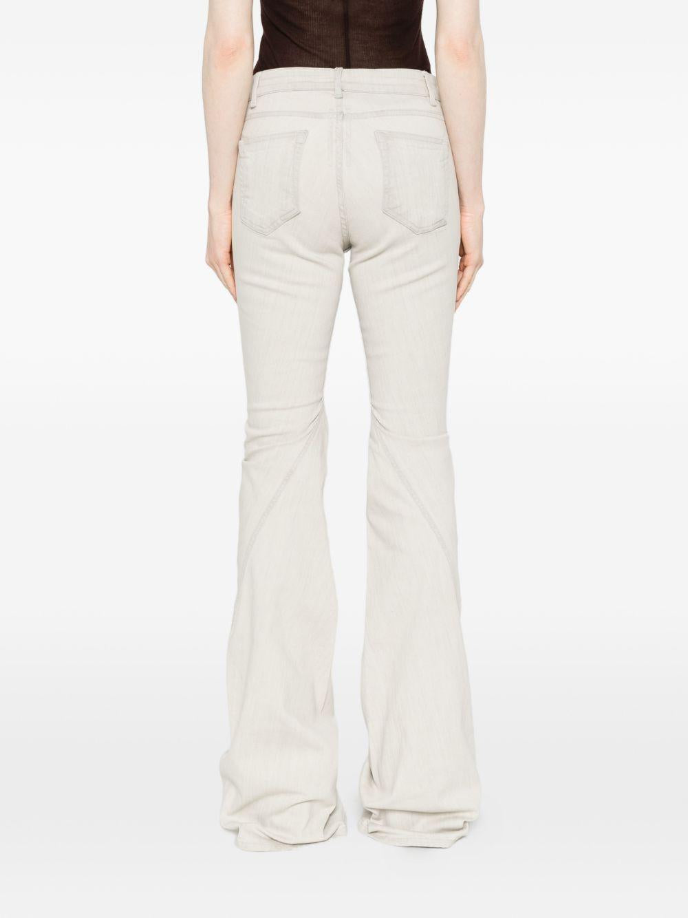 Bias Bootcut DS01F4302SDMW 51 MILK WASH RICK OWENS DRKSHDW