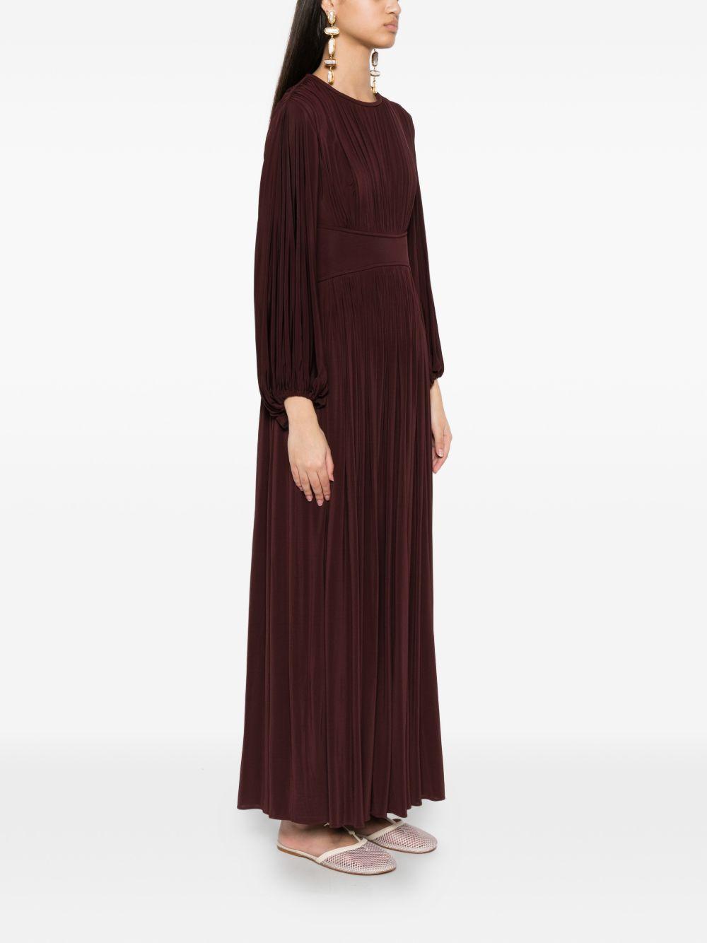 Luna Maxi Dress 8580DS261 MAHOGANY ZIMMERMANN