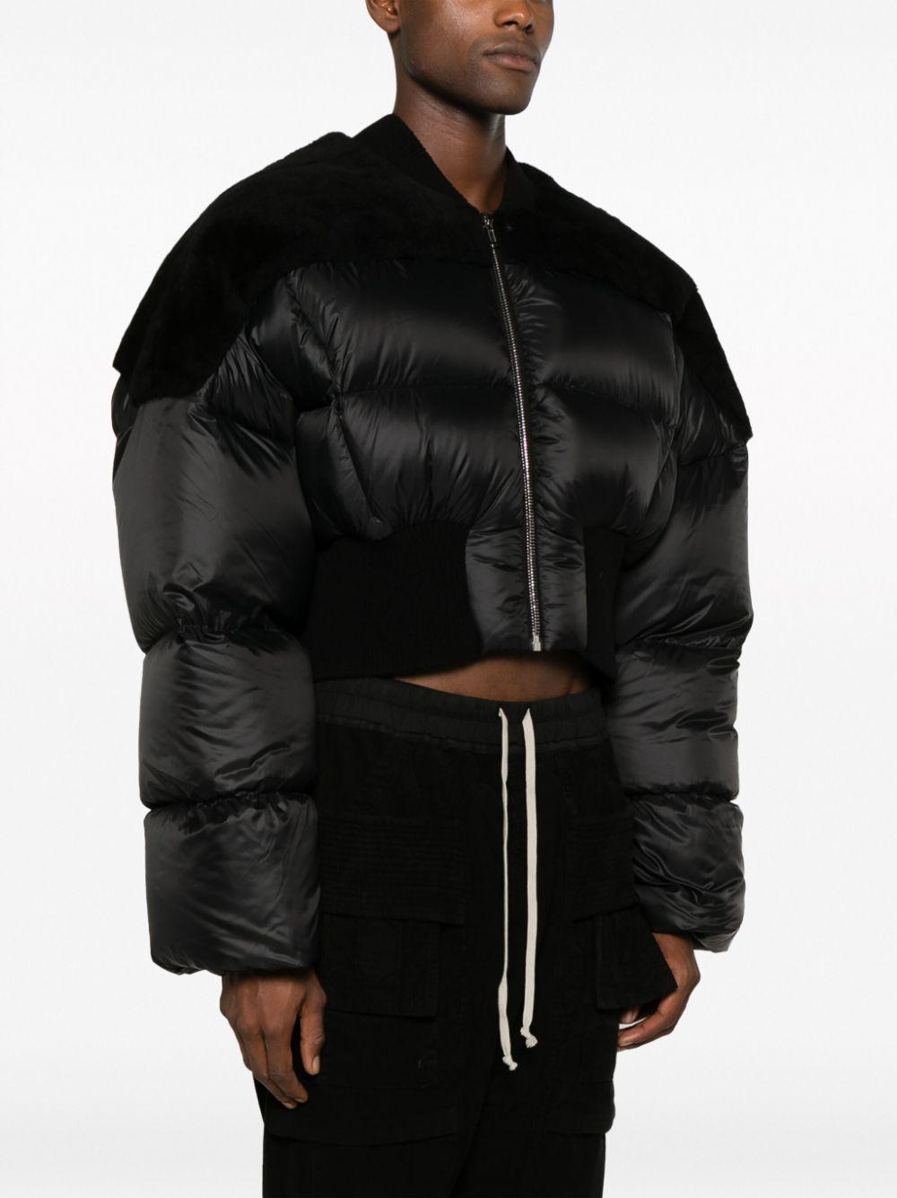 RR02C7716LSHON3 09 BLACK RICK OWENS