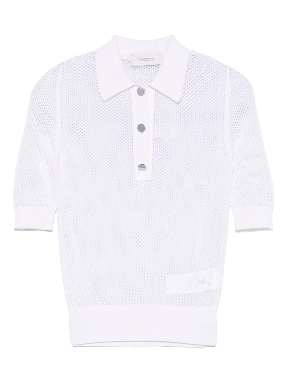Casta polo shirt CASTAMM12137 001 BIANCO OTTICO SPORTMAX