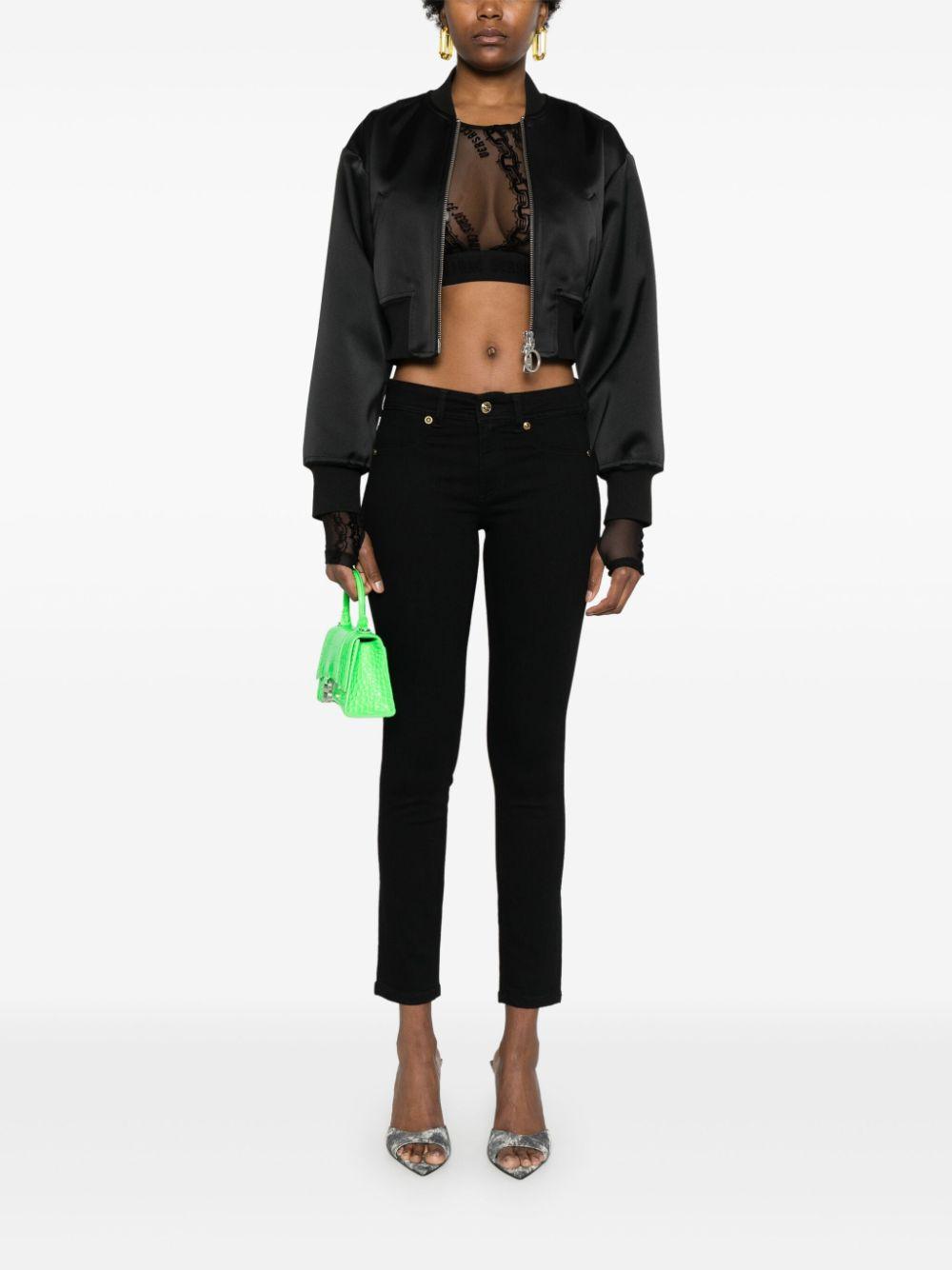 77HAB5J0CDW00 909 BLACK BLACK VERSACE JEANS COUTURE